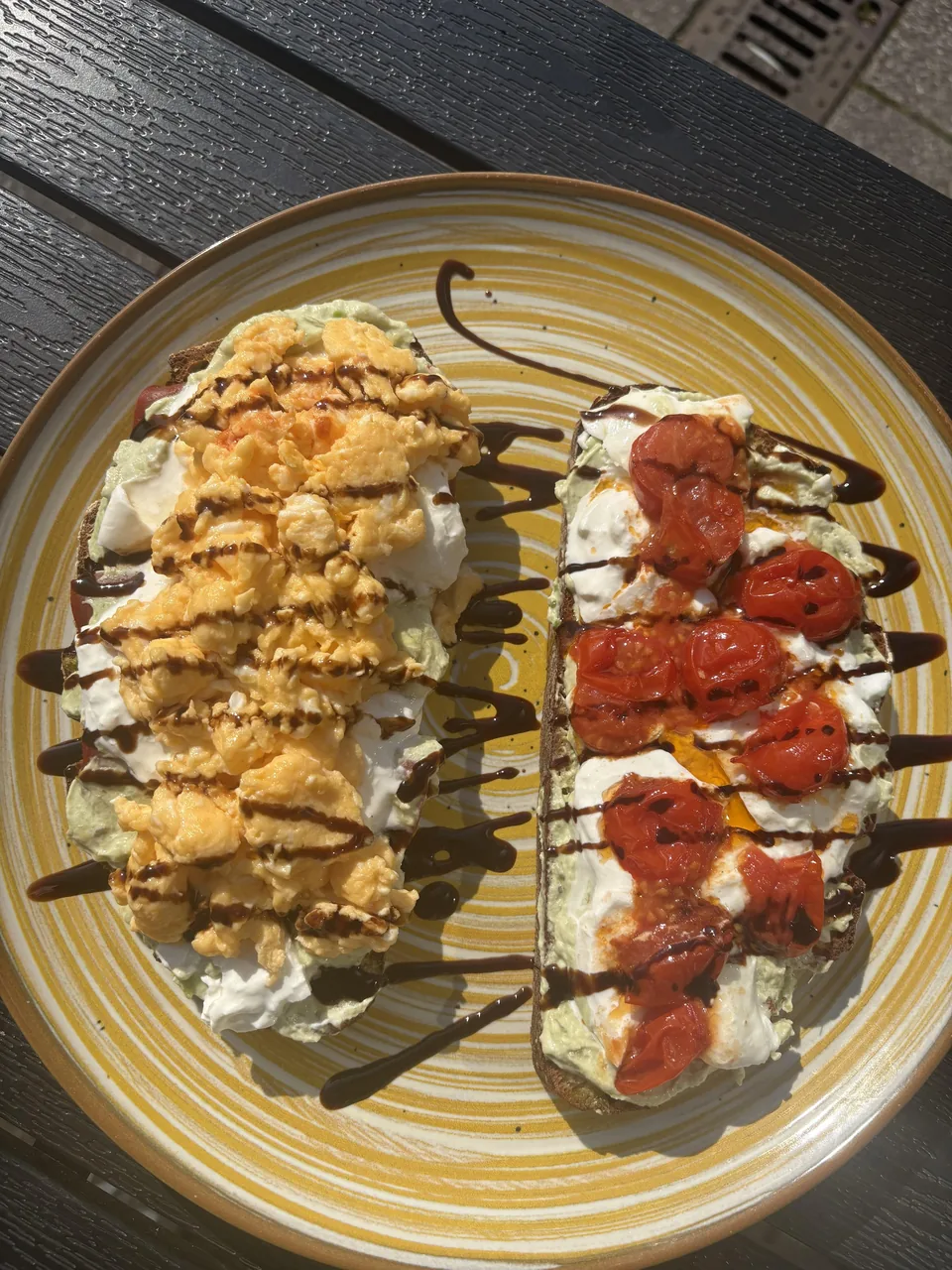 Burrata-Tomaten-Stulle
